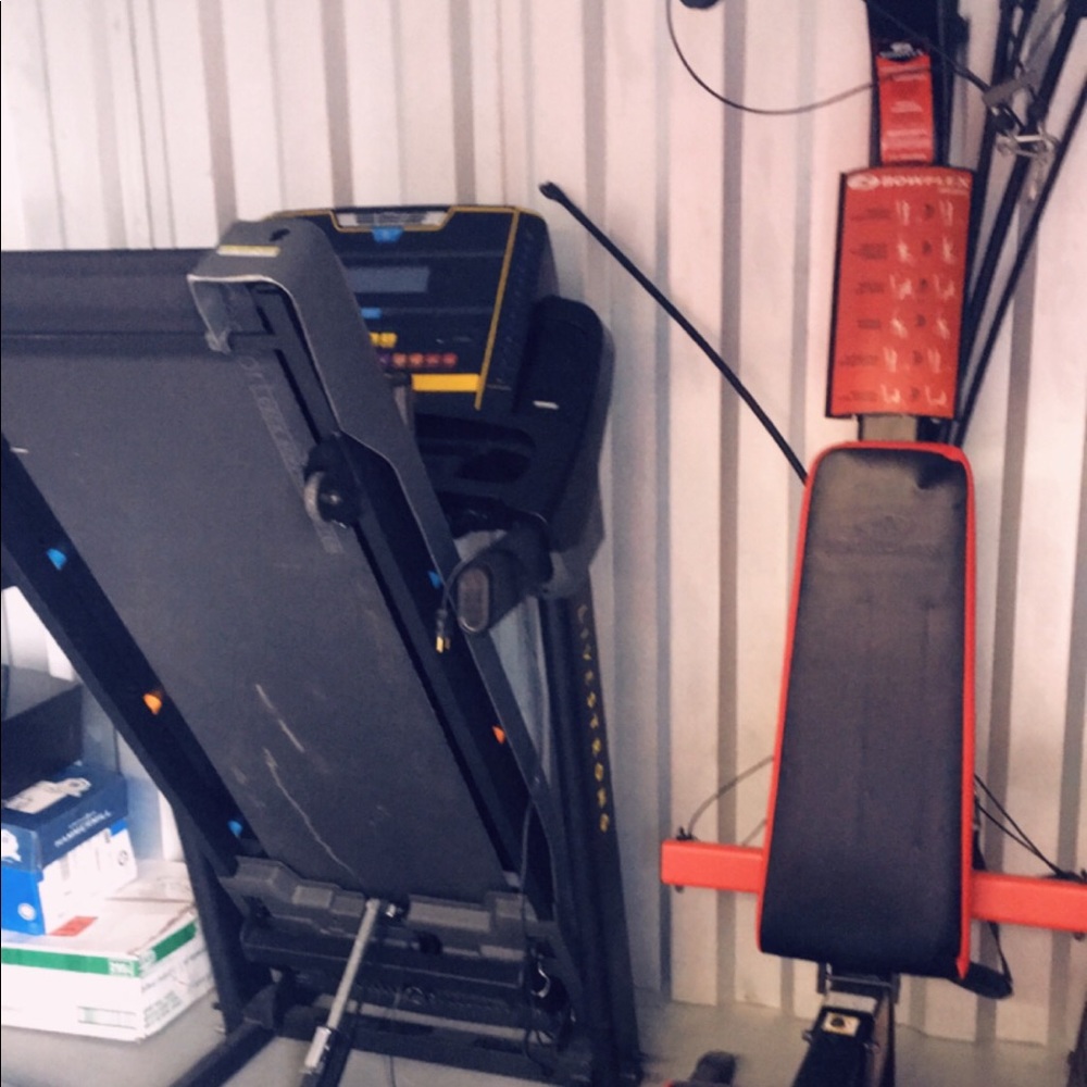 Bowflex and Treadmill together!